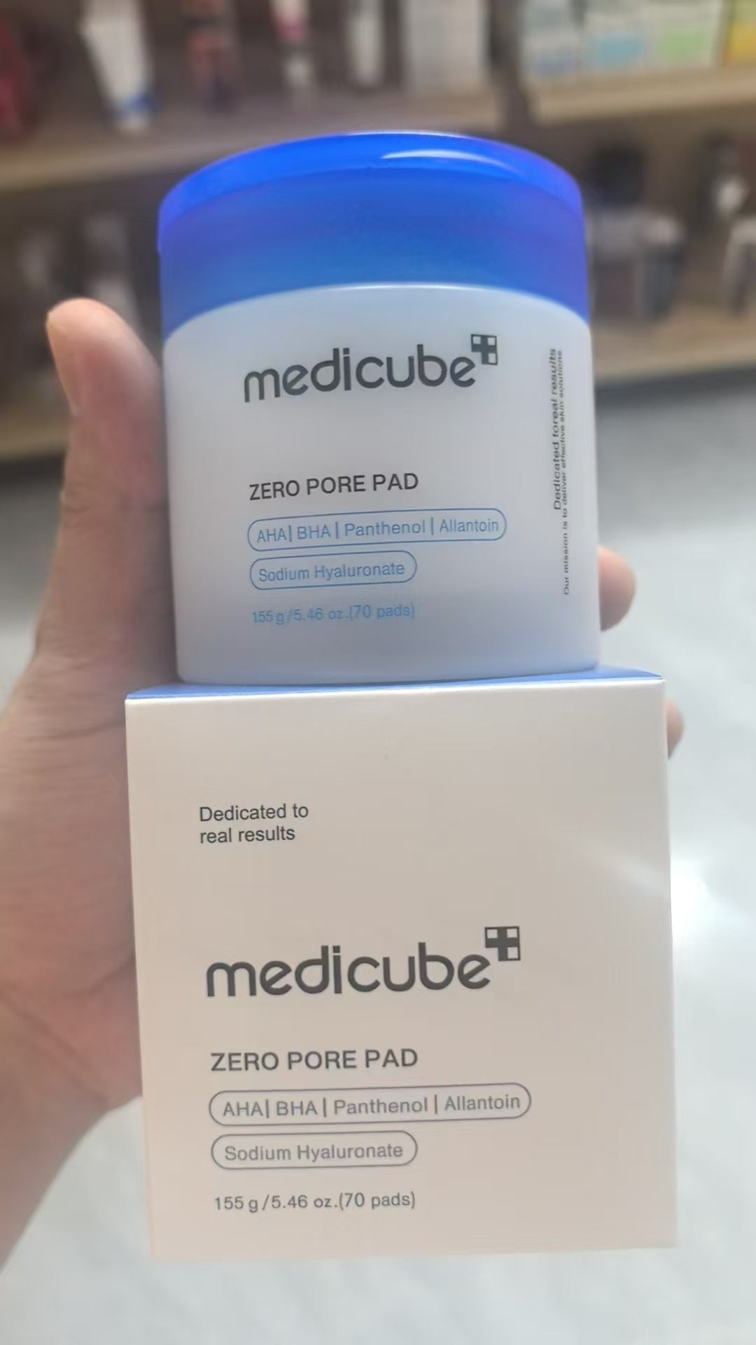 Medicube Zero Pore Pads 2.0 – Tratamiento para Puntos Negros y Poros Abiertos ✨