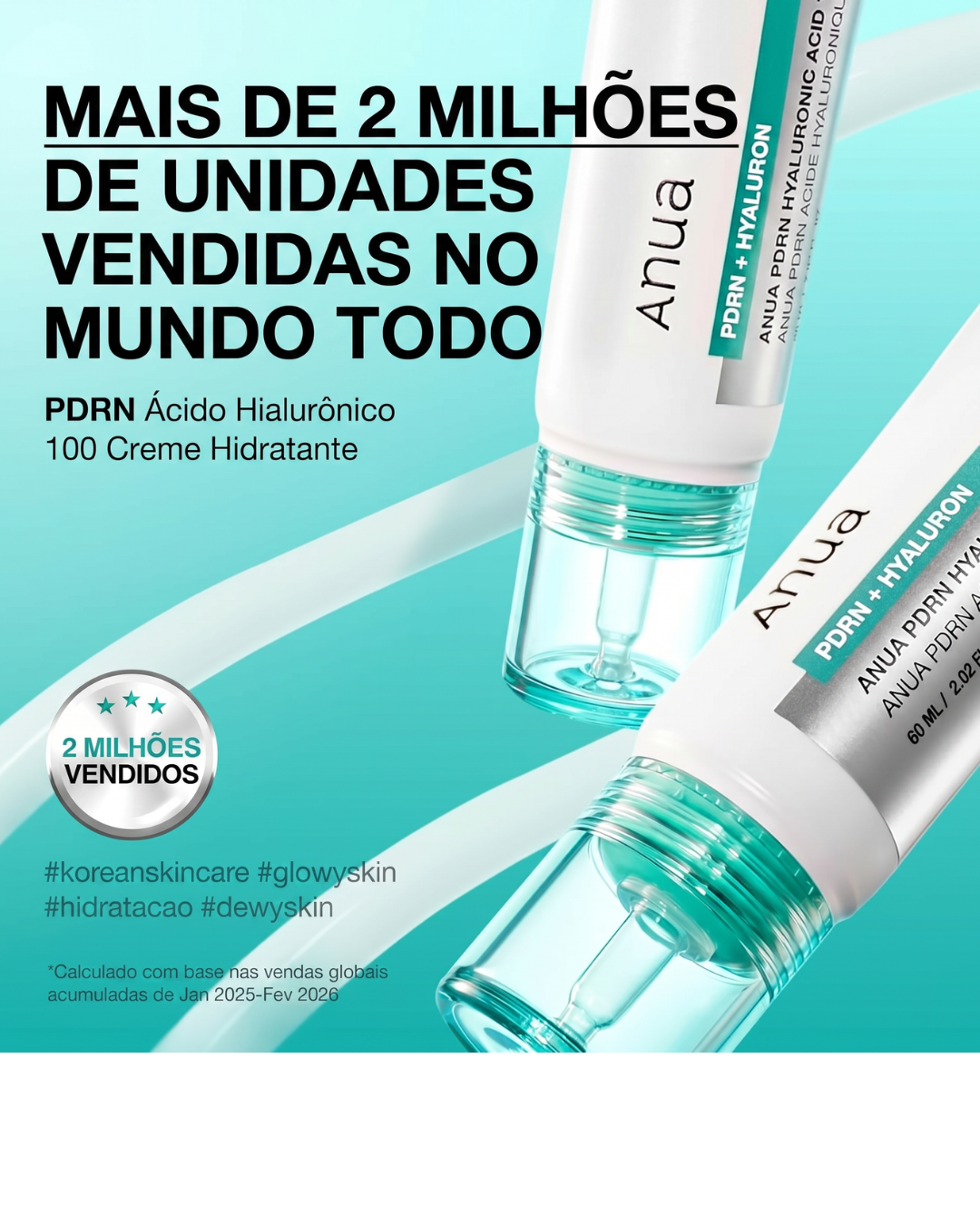 ANUA PDRN con Ácido Hialurónico 100 – Crema Hidratante Profunda y Calmante para el Rostro, 60 ml