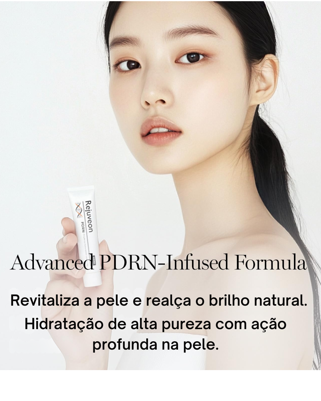 Rejuveon Advanced PDRN Cream – Crema Hidratante Facial Coreana con PDRN de Alta Pureza, Hidratación Profunda, Firmeza y Glow