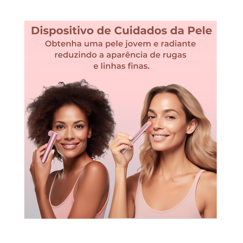 Dispositivo de Fototerapia LED 7 Colores Solave – Tratamiento para Ojos, Rostro y Cuello