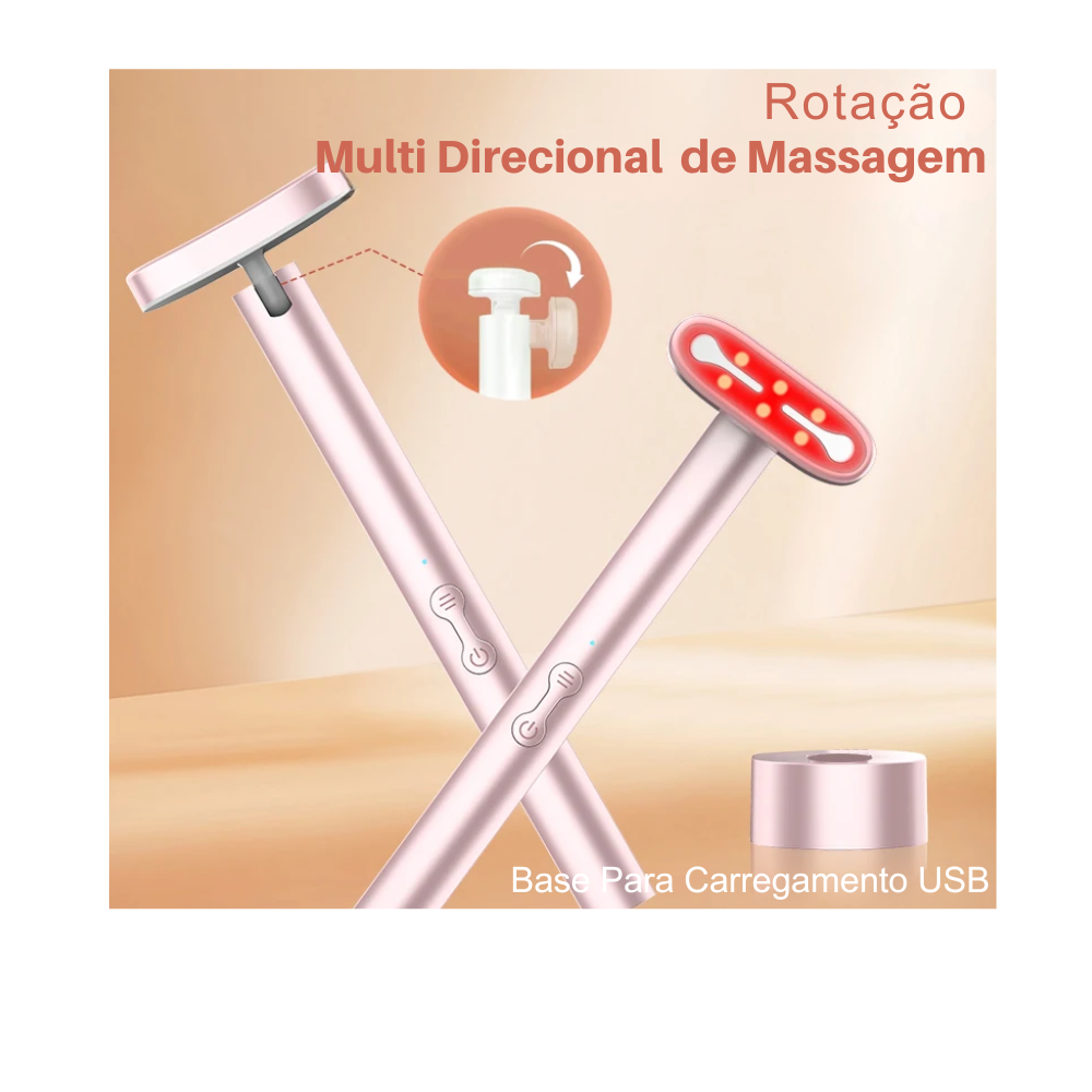 Dispositivo de Fototerapia LED 7 Colores Solave – Tratamiento para Ojos, Rostro y Cuello