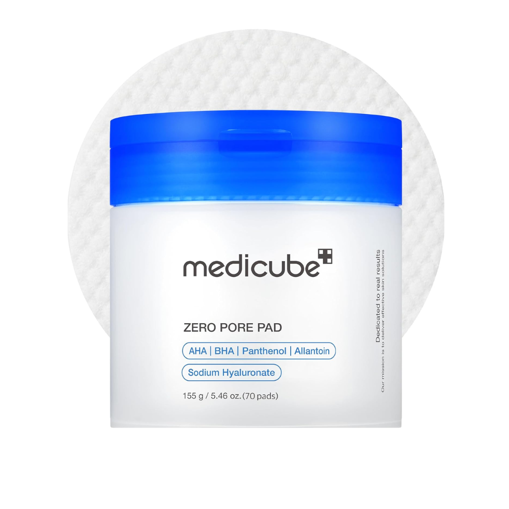 Medicube Zero Pore Pads 2.0 – Tratamiento para Puntos Negros y Poros Abiertos ✨
