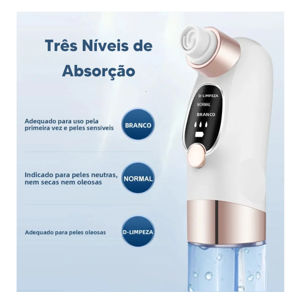 Hailicare Ultrafine Bubble Blackhead Remover – Vacuum Pore Cleaner with Water Circulation, Deep Cleansing & Skin Hydration