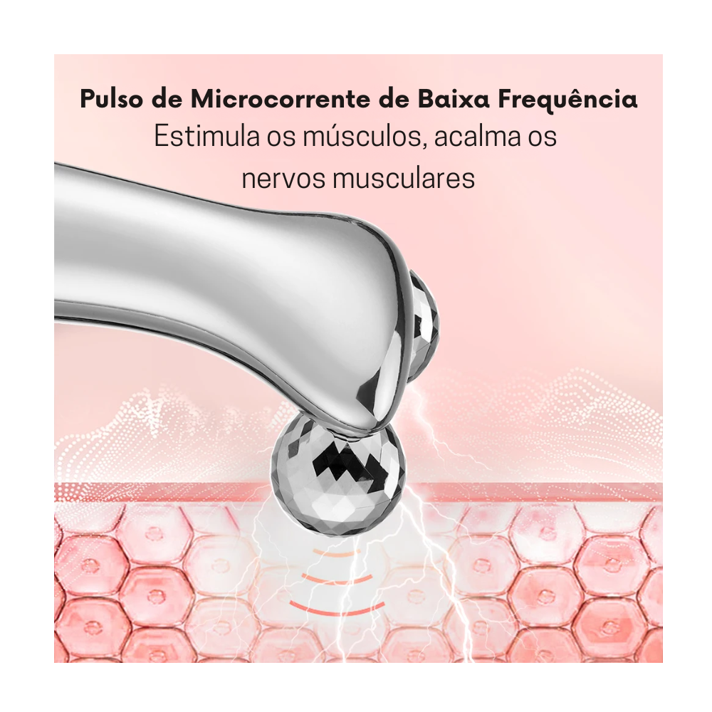 Equipo Facial Eléctrico con Microcorriente y LED – Lifting Facial y Estimulación de Colágeno