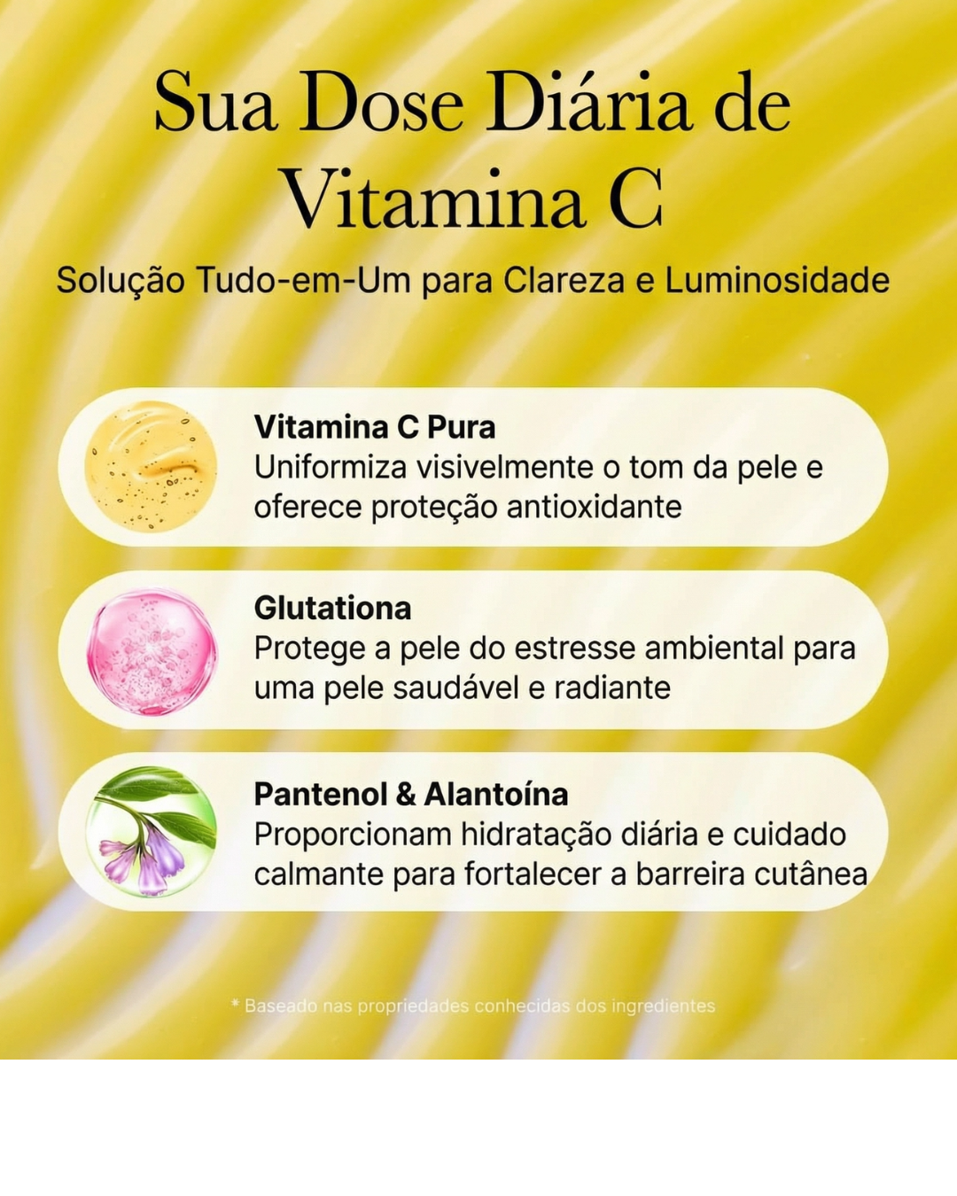 Sérum Facial Arencia Vitamina C Booster Shot – Glutatión, Niacinamida y Vitamina E para Manchas Oscuras, Líneas Finas y Arrugas