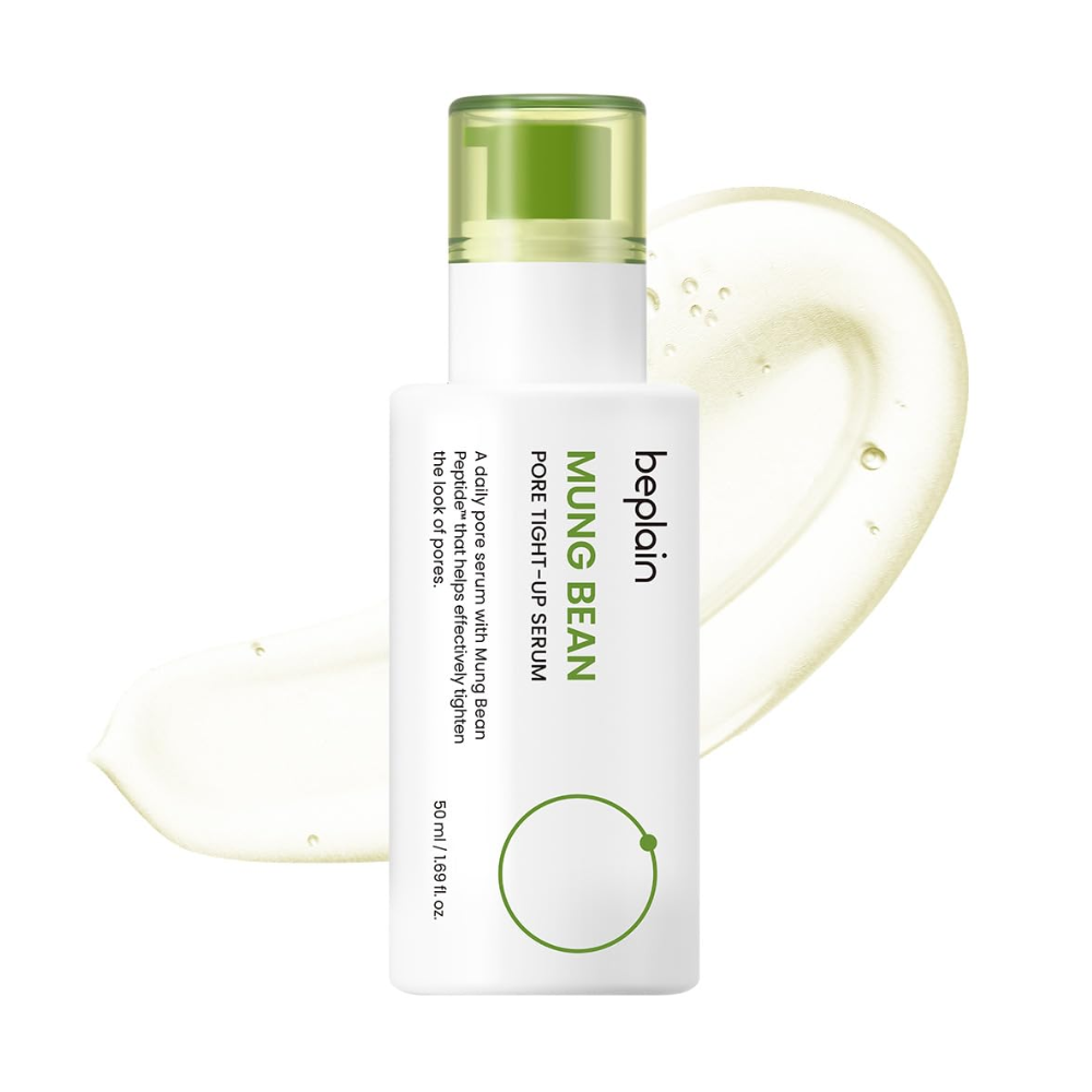 Beplain Mung Bean Pore Tight-Up Serum – Korean Pore Minimizing Serum for Hydration, Smoother Skin & Oil Control