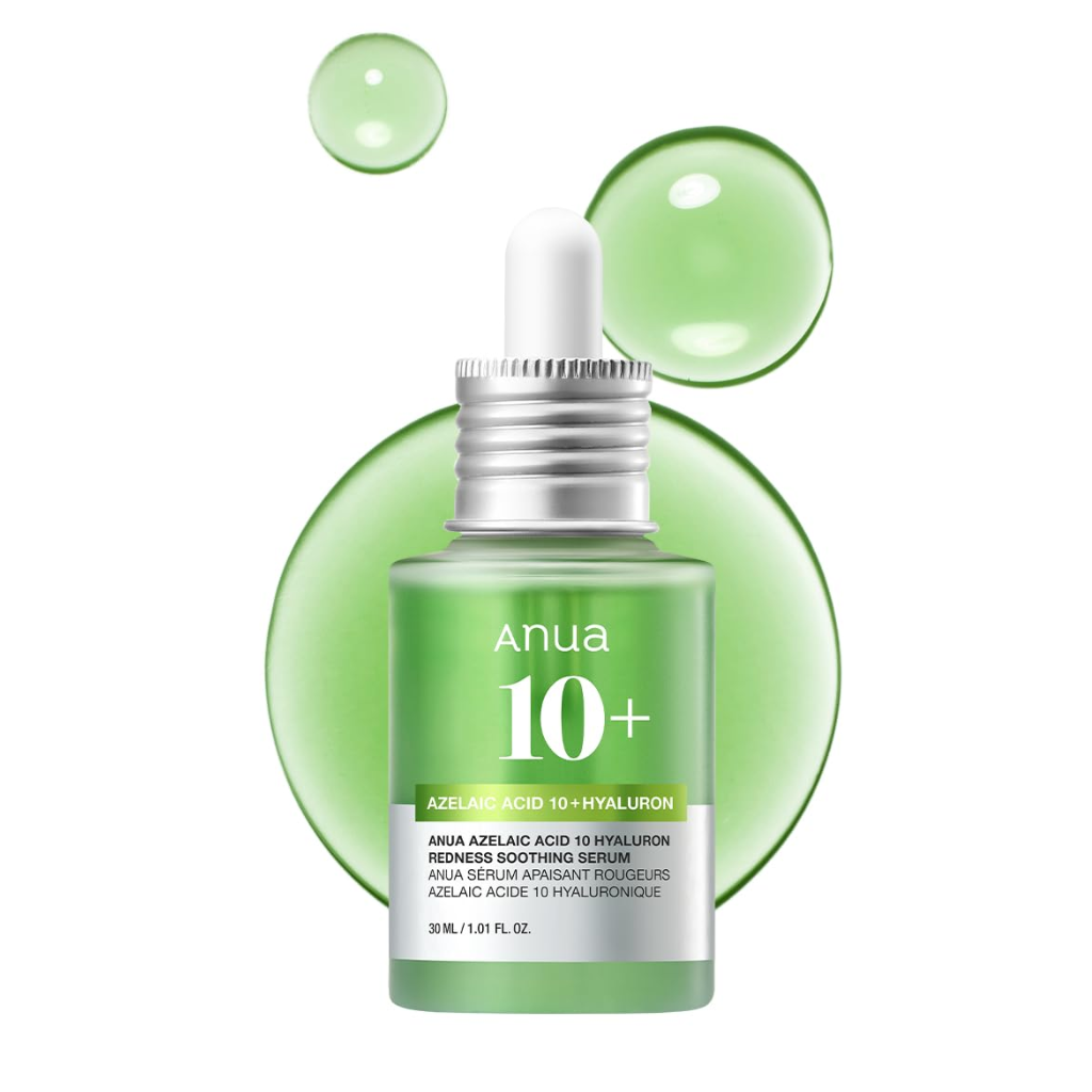 Sérum de Ácido Azelaico 10% ANUA – Anti-Rojeces, Calmante y Acción Anti-Acné