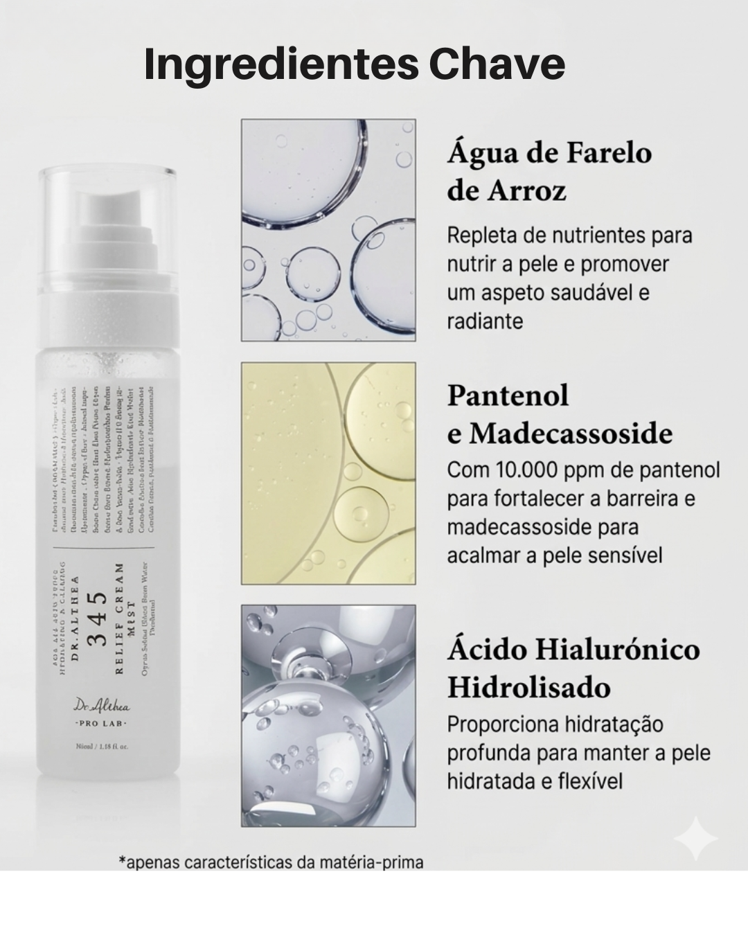Dr.Althea 345 Relief Cream Mist Bruma Facial Hidratante con Extracto de Arroz