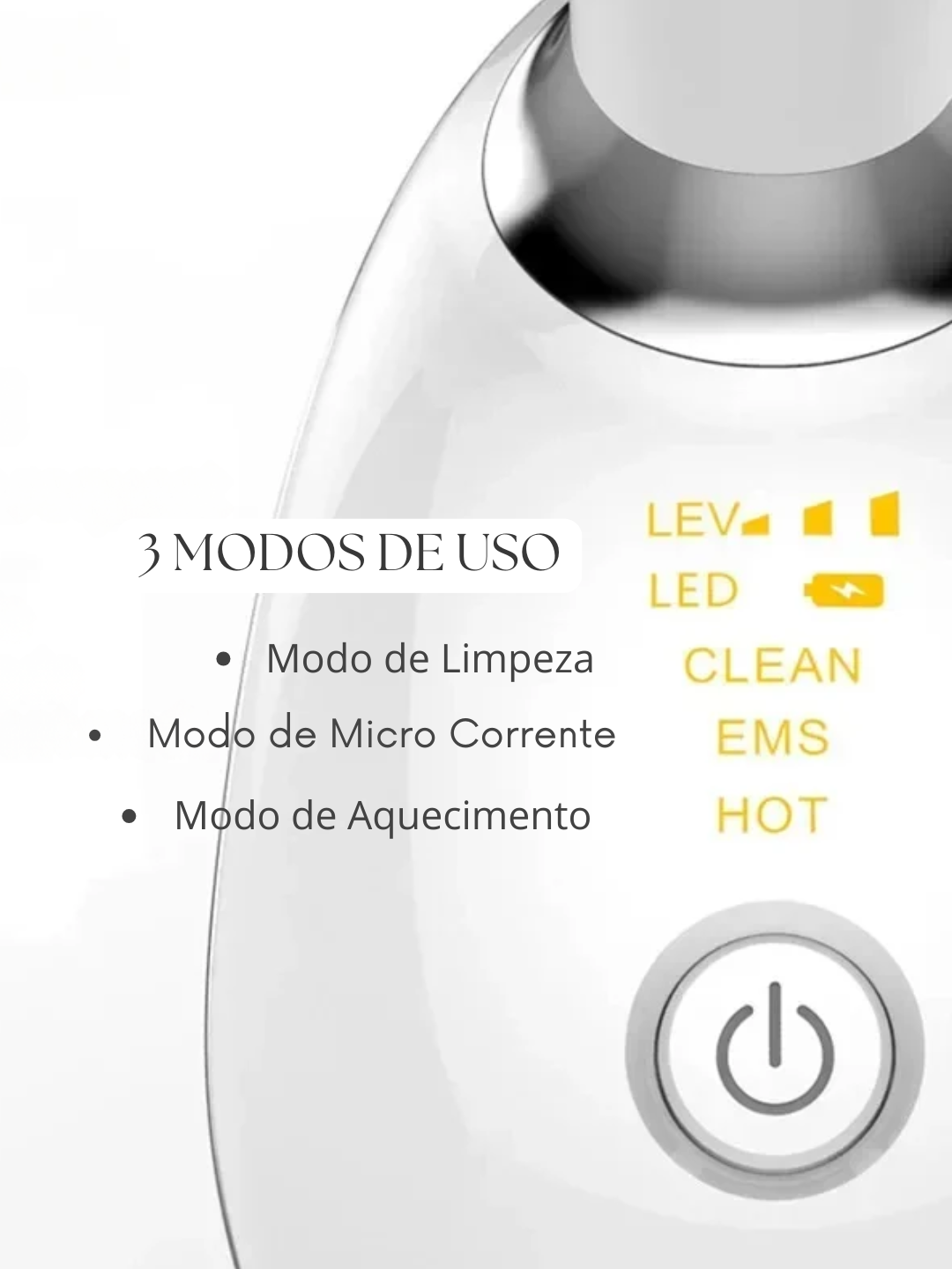 REVELL - Dispositivo de Belleza para Cuello y Rostro con Microcorriente para Lifting Facial