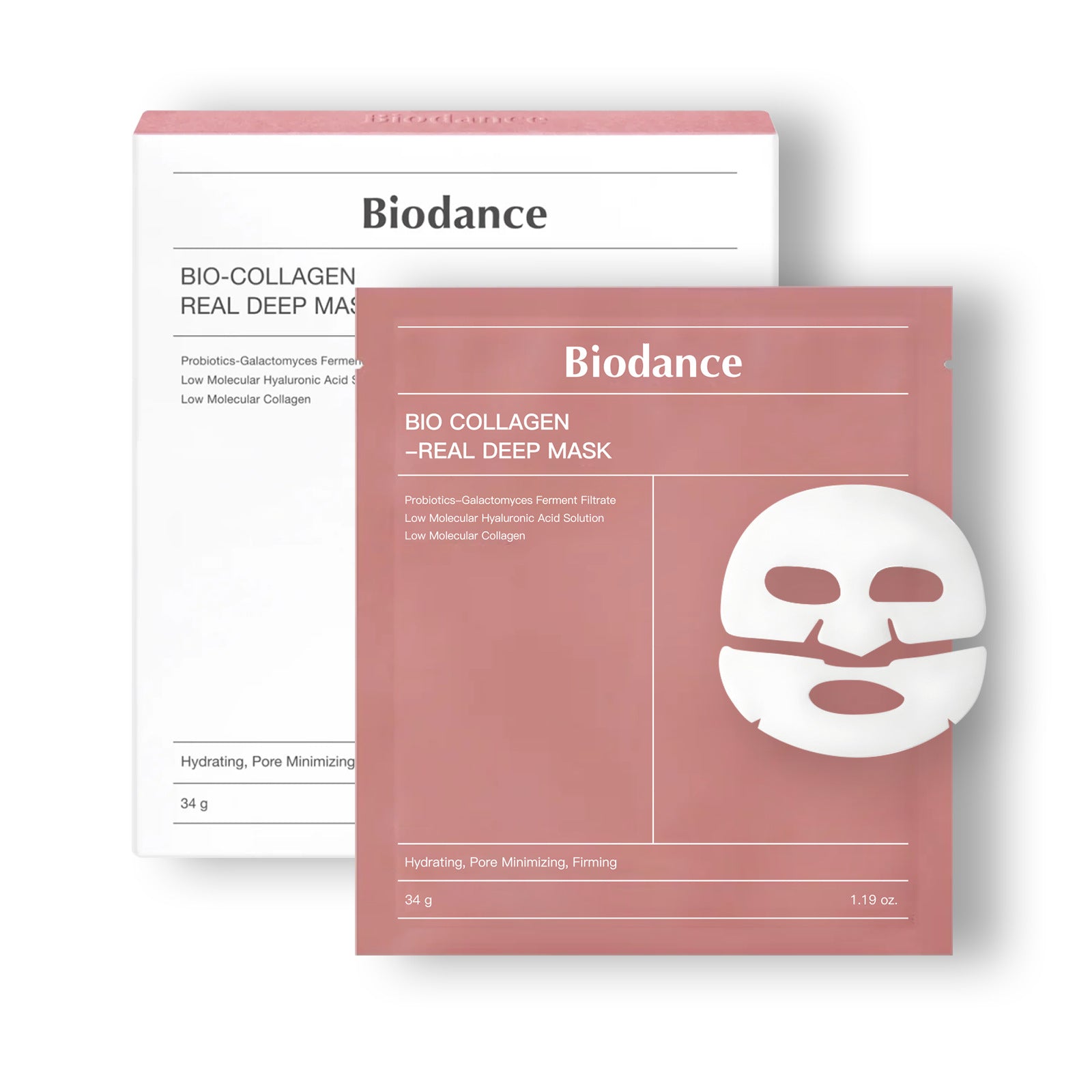 Mascarilla Facial Nocturna Bio-Collagen Real Deep BIODANCE | Hidratación Profunda