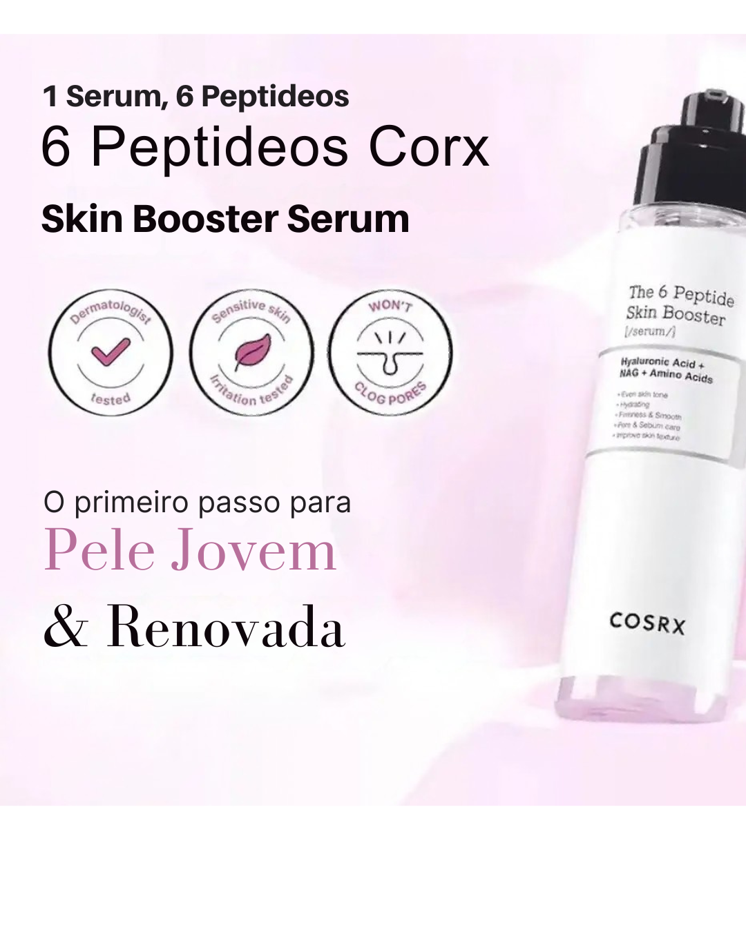 COSRX 6X Peptide Complex Serum - Suero Antiedad con 6 Péptidos