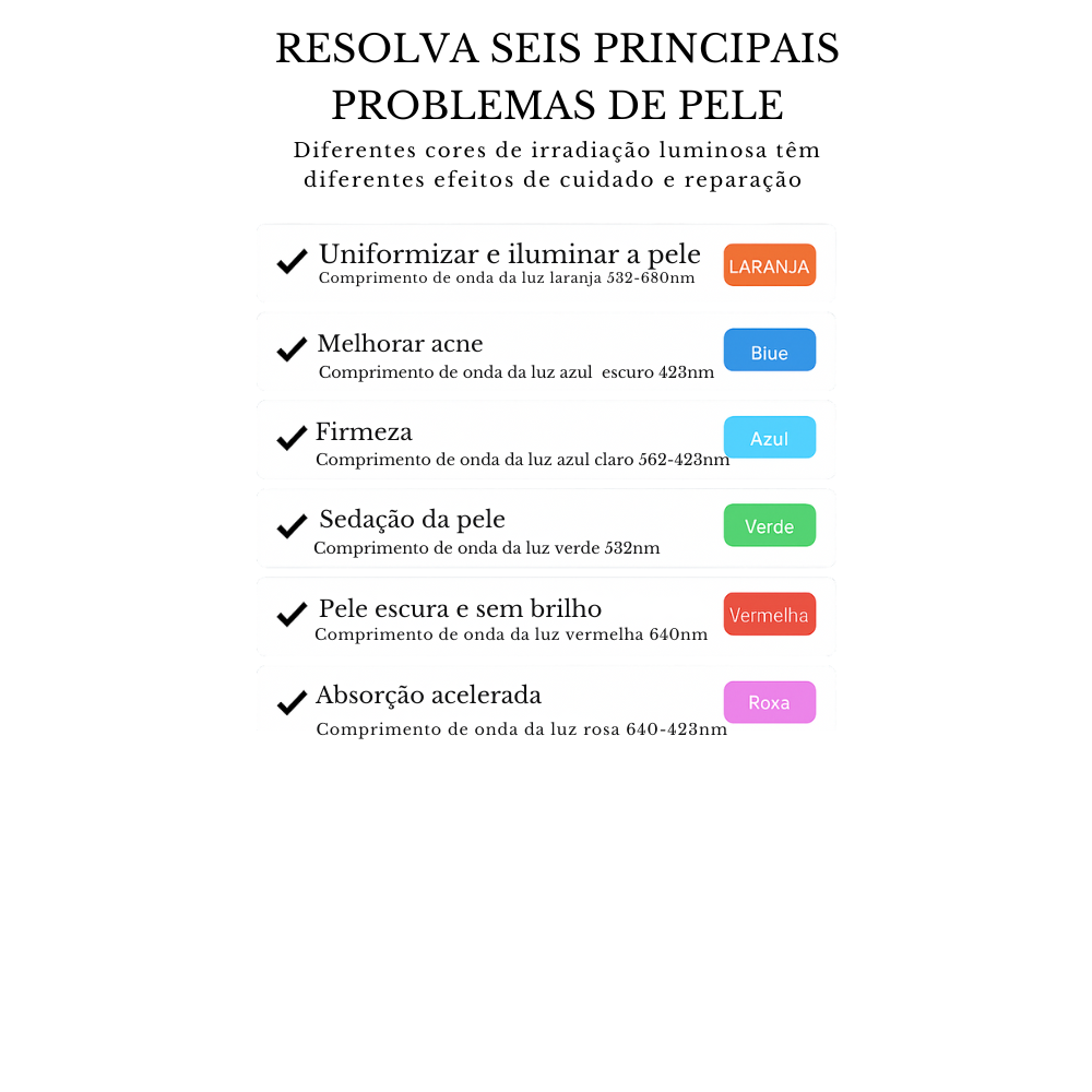 Sistema de Rejuvenecimiento Facial MONAI – 6 Tratamientos LED y Nano Atomización para un Rostro Radiante