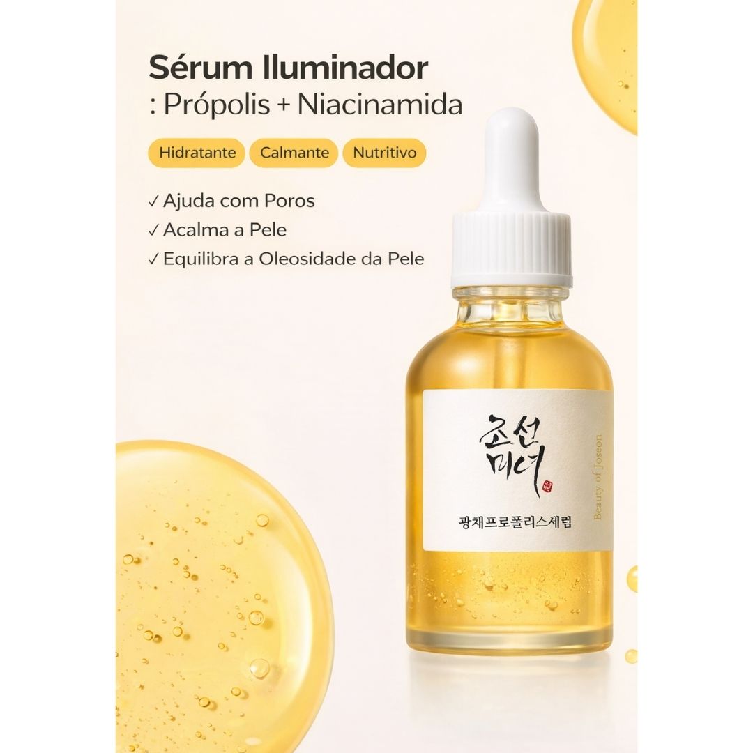 Beauty of Joseon Glow Serum – Própolis y Niacinamida para una Piel Radiante