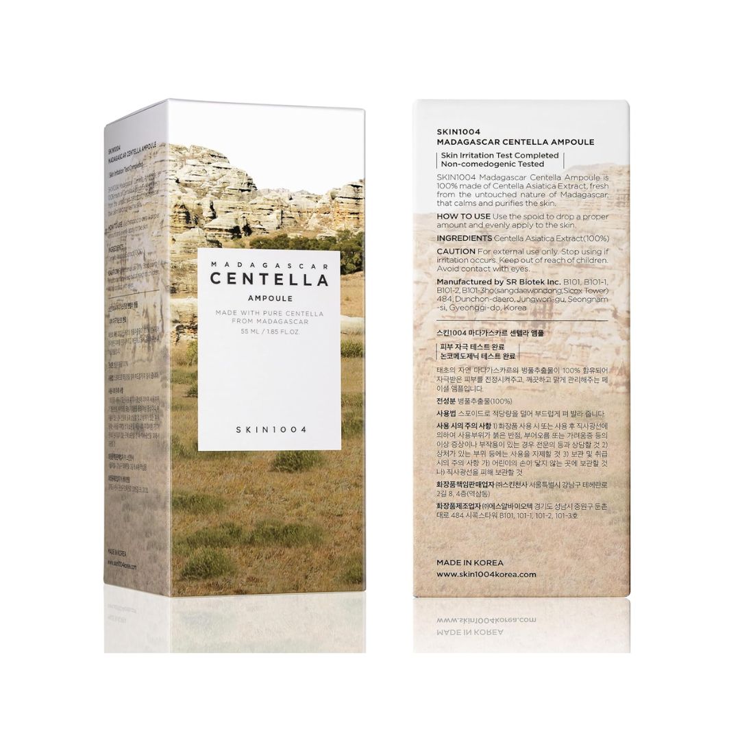 SKIN1004 Centella Pink – Ampolla con Sal Rosa del Himalaya para Limpieza Profunda de Poros y Control de Oleosidad
