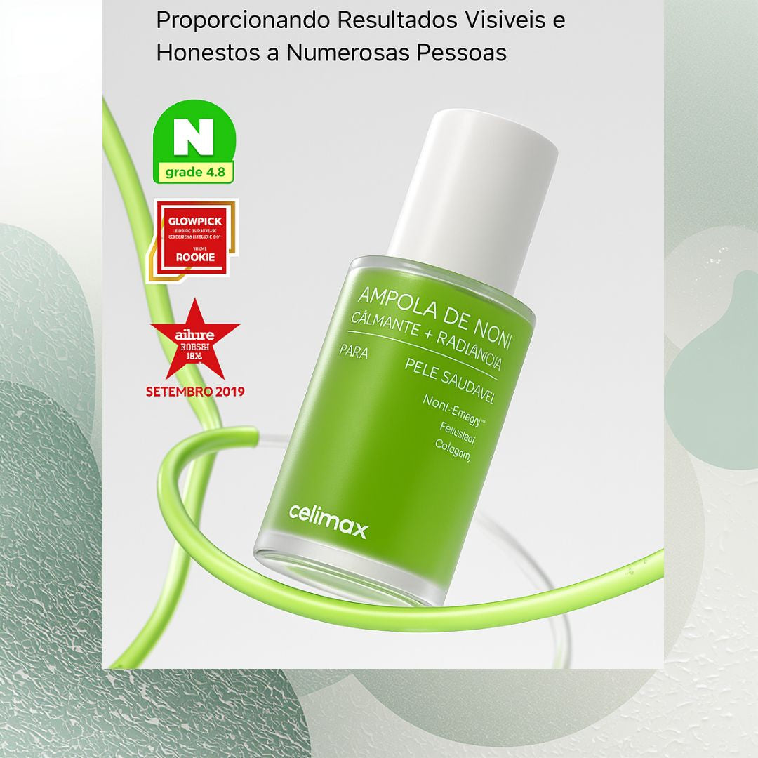 Sérum Hidratante Calmante con Noni y Ácido Hialurónico CELIMAX – Hidrata, Calma y Antiseñales