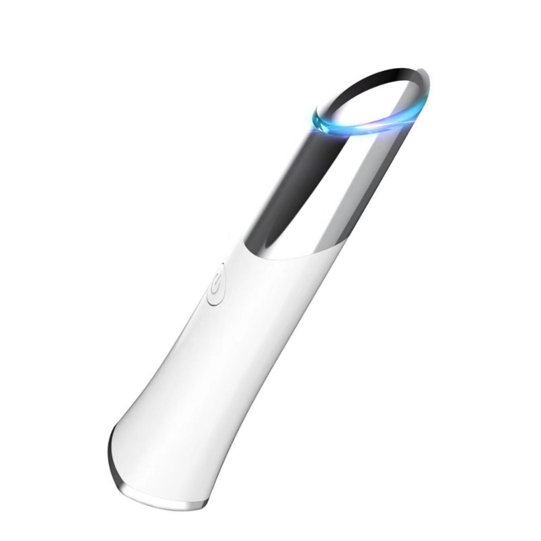 Masajeador Eléctrico TERA para el Contorno de Ojos – Calor, Modo Frío, Vibración y Luz LED
