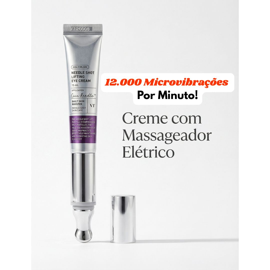 VT Reedle Shot Crema para Ojos con Punta Vibratoria y Microagujas en Crema – Efecto Lifting