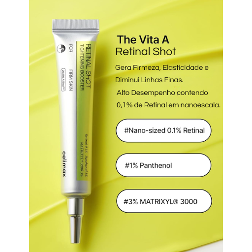 Celimax The Vita A Retinal Shot Tightening Booster – 0,1% Retinal | Iluminador y Antiedad