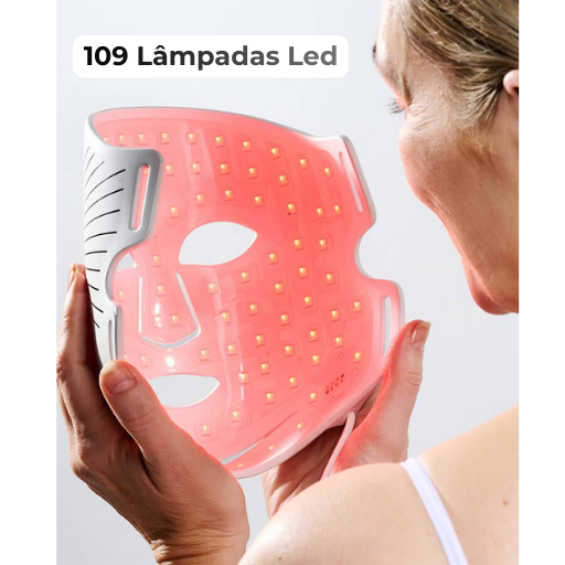 ✨ Mascarilla Facial LED de Silicona Photon High – Reducción de Manchas, Líneas Finas y Acción Antiacné