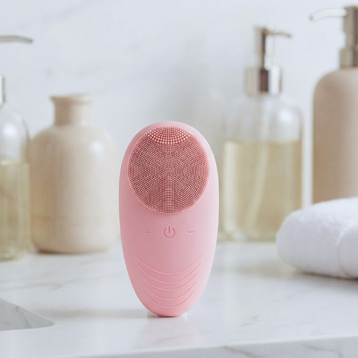 Cepillo de Limpieza Facial Eléctrico de Silicona – Resistente al Agua, Limpieza Profunda y Masajeador de Poros