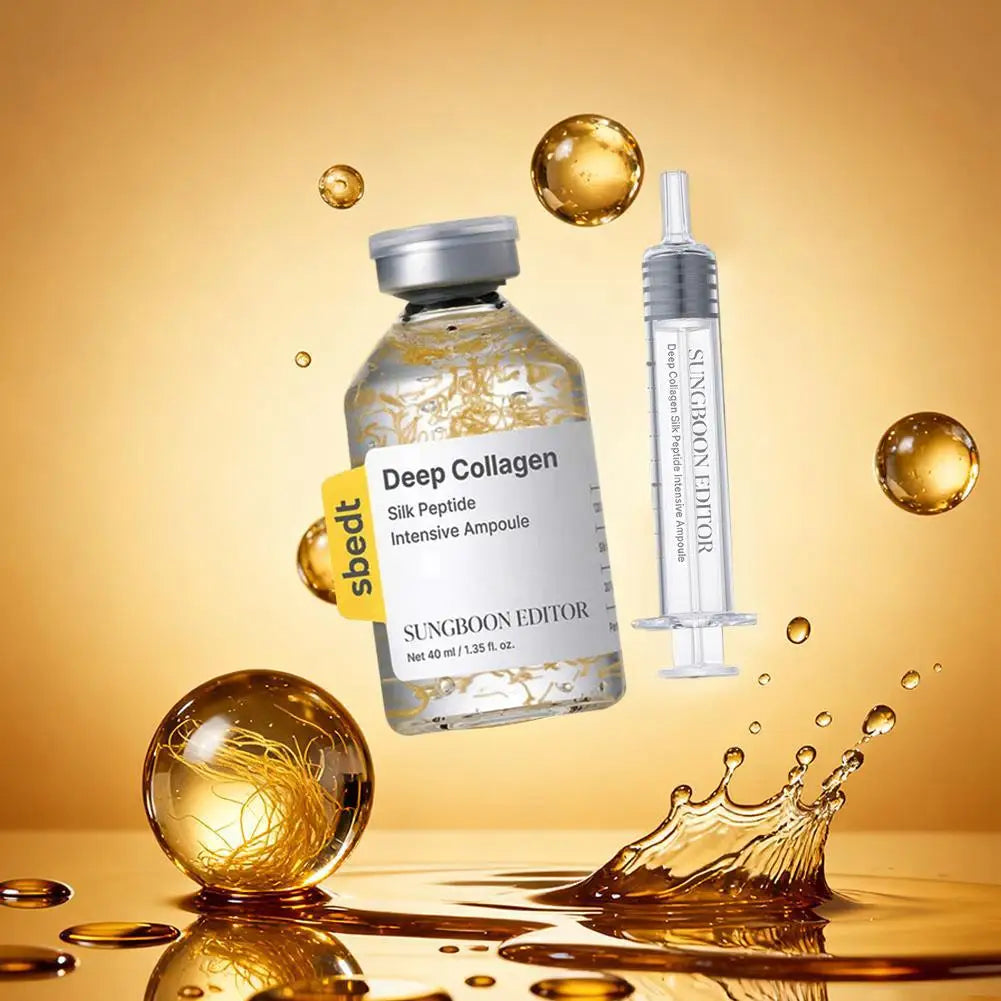✨ SUNGBOON EDITOR Glow Intensive Silk Peptide Ampoule – Sérum Facial con Péptidos, Colágeno y Glow Radiante