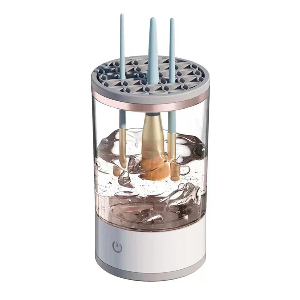Limpiador e Higienizador Eléctrico de Brochas y Esponjas de Maquillaje