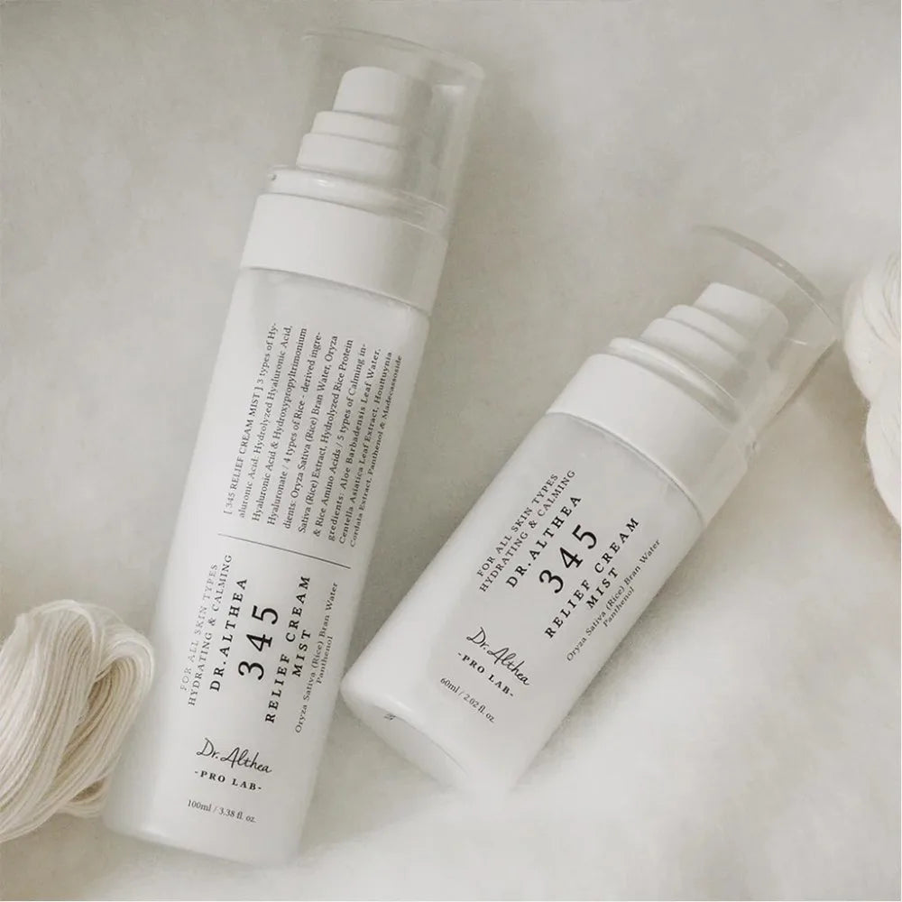 Dr.Althea 345 Relief Cream Mist Bruma Facial Hidratante con Extracto de Arroz