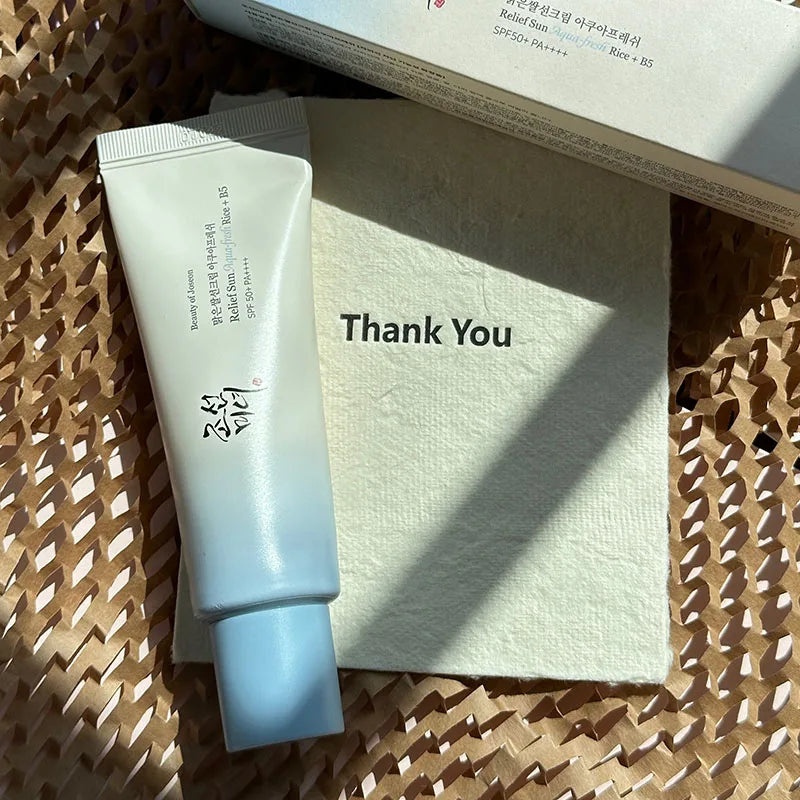 Protector Solar Beauty of Joseon con Probióticos de Arroz Coreano, Crema Facial Hidratante Suave 50 ml
