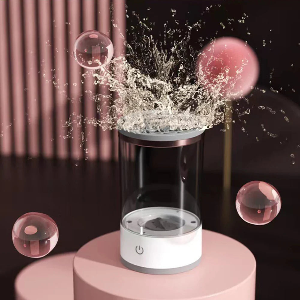Limpiador e Higienizador Eléctrico de Brochas y Esponjas de Maquillaje
