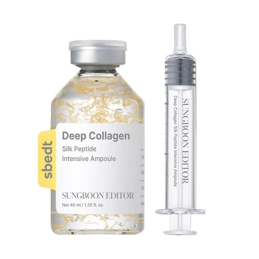✨ SUNGBOON EDITOR Glow Intensive Silk Peptide Ampoule – Sérum Facial con Péptidos, Colágeno y Glow Radiante
