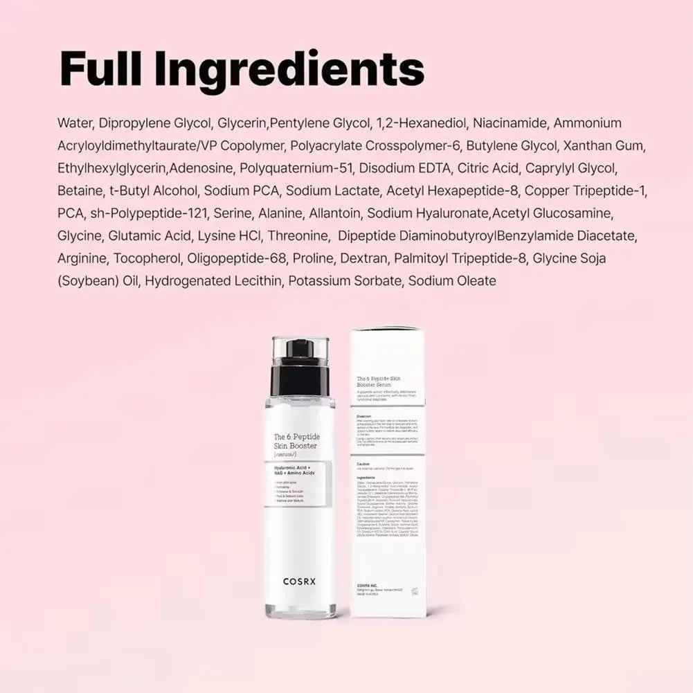COSRX 6X Peptide Complex Serum - Suero Antiedad con 6 Péptidos
