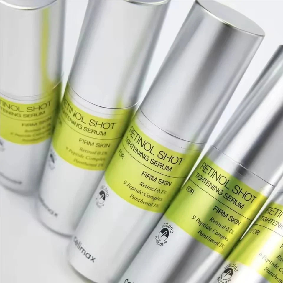 Kit Dúo Celimax The Vita A Retinal Shot 0,1% + Sérum The Vita A Retinol Shot con Péptidos – Antiedad, Antiarrugas e Iluminador