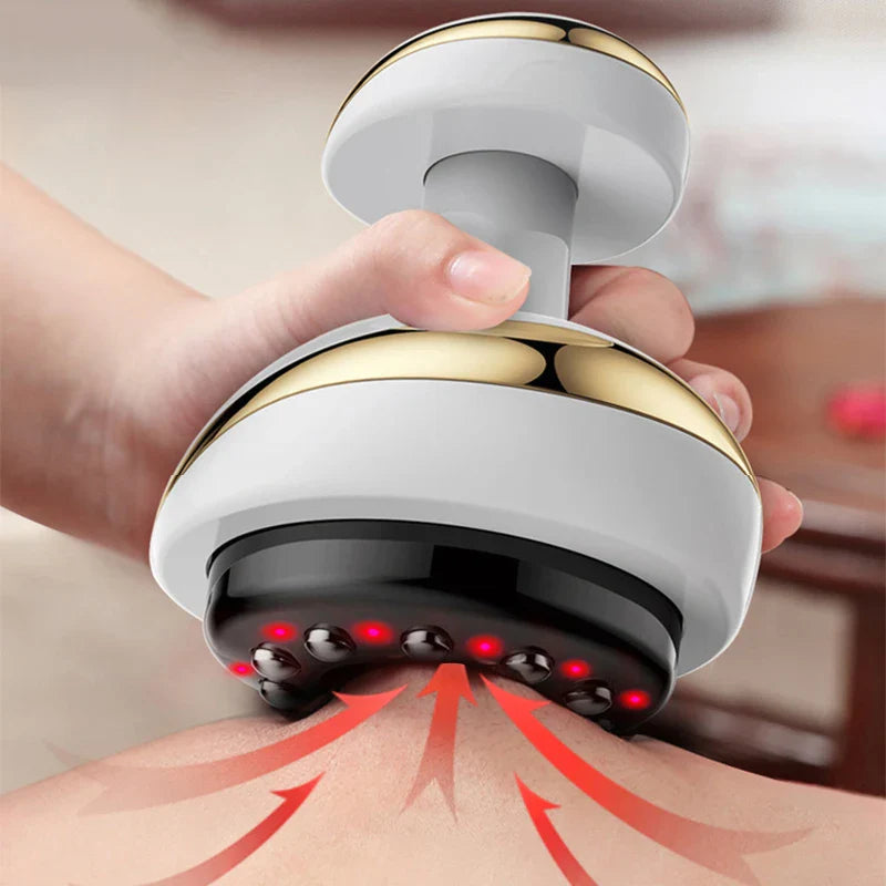 Masajeador Eléctrico Corporal de Vacío con Ventosa YUKUI – Reafirmante con Sistema de Calefacción