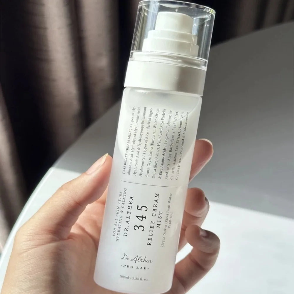 Dr.Althea 345 Relief Cream Mist Bruma Facial Hidratante con Extracto de Arroz