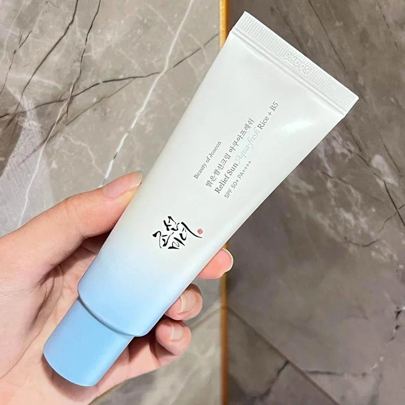 Protector Solar Beauty of Joseon con Probióticos de Arroz Coreano, Crema Facial Hidratante Suave 50 ml
