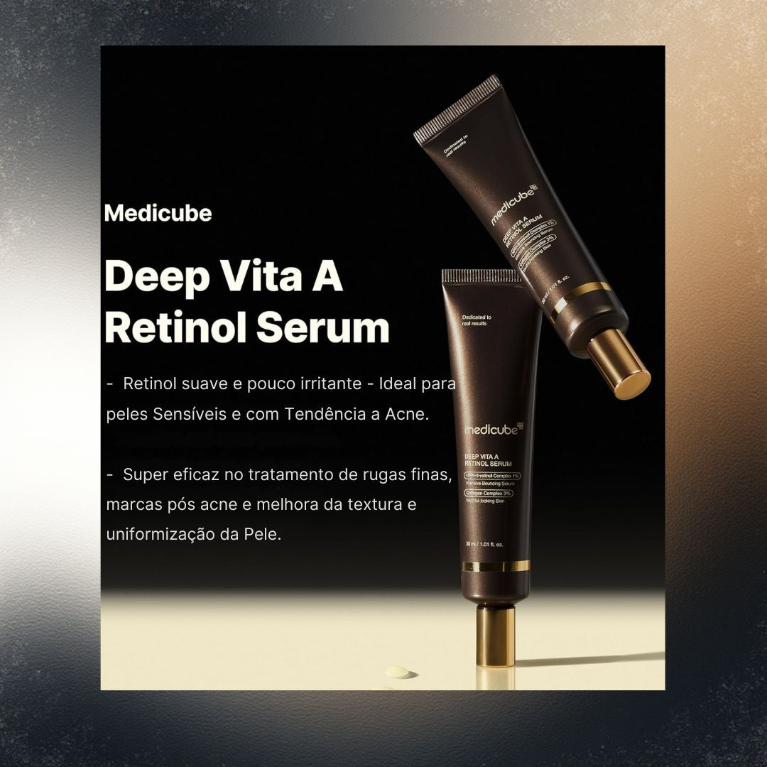 Medicube Vita A Retinol – Sérum Antiedad de 4ª Generación con Retinol y Bakuchiol