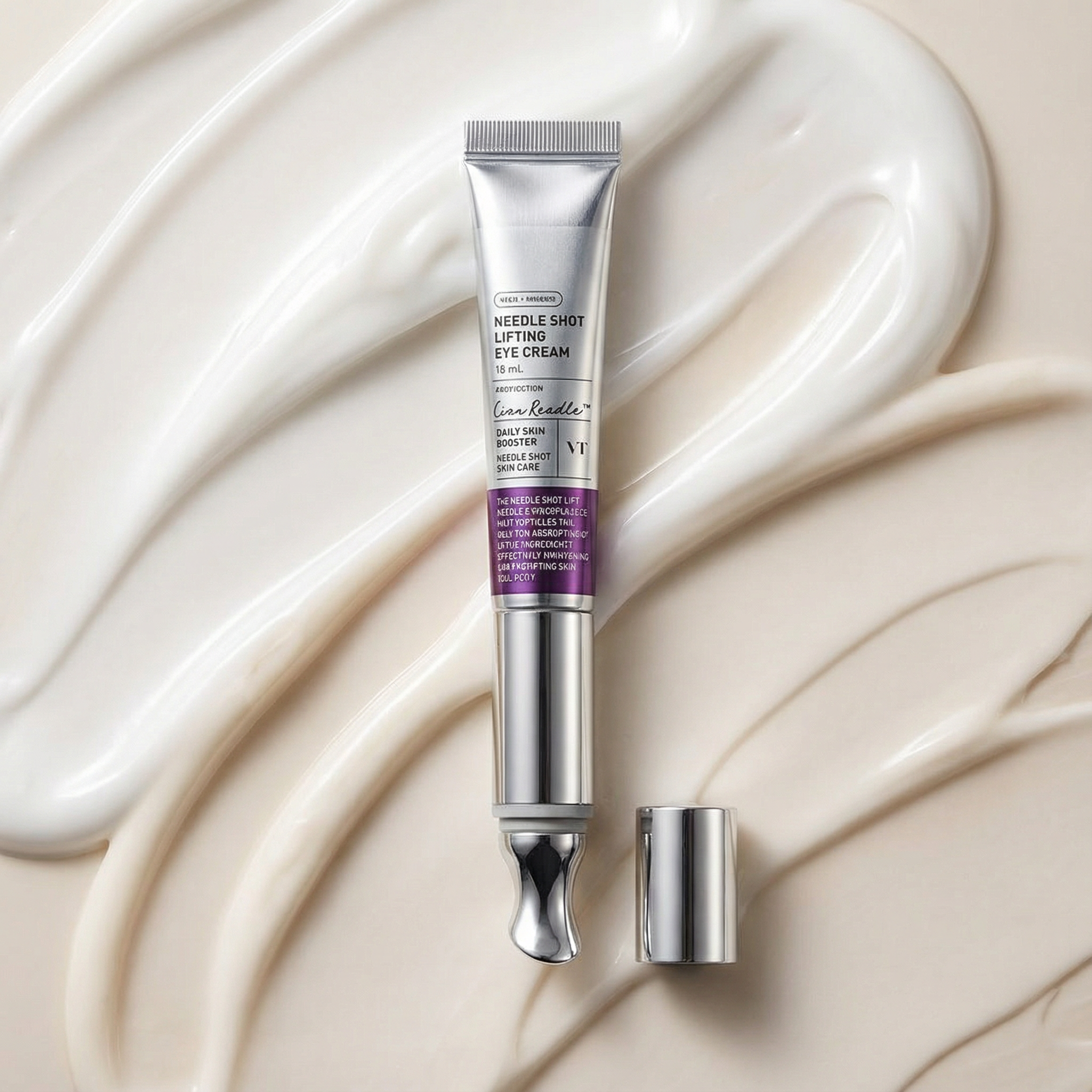 VT Reedle Shot Crema para Ojos con Punta Vibratoria y Microagujas en Crema – Efecto Lifting