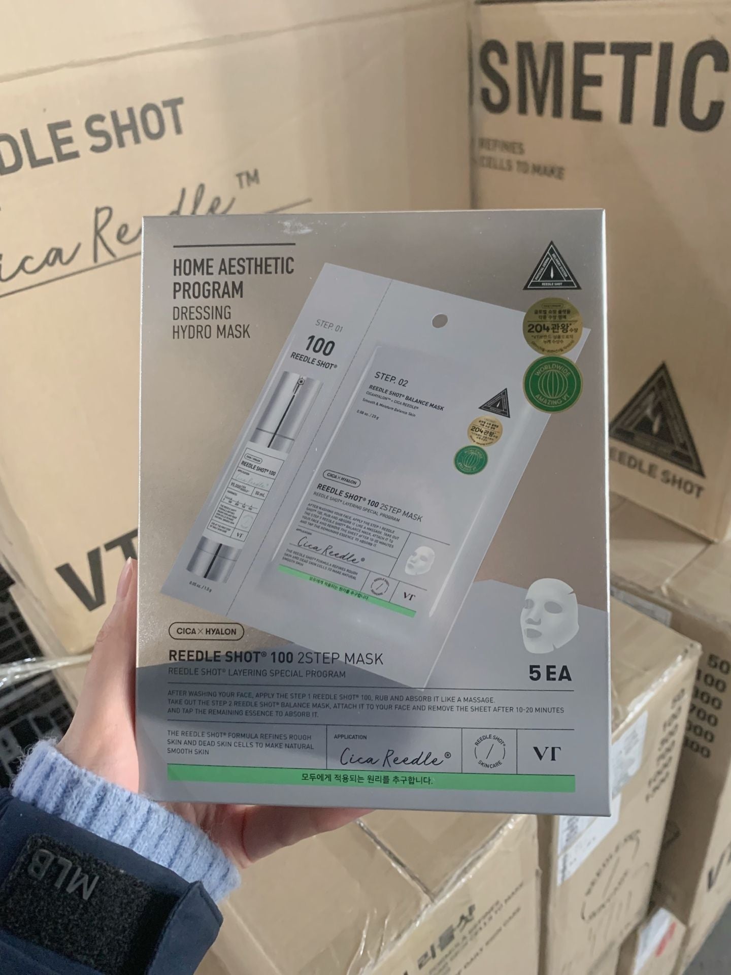 Sérum VT Cica Reedle Shot 100 Microneedling con Exosomas para Piel